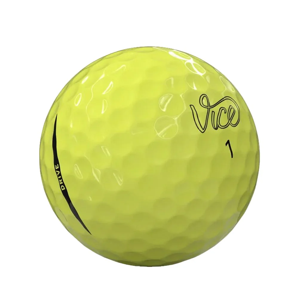 Vice Golf Drive Golf Balls - Yellow - Image 3