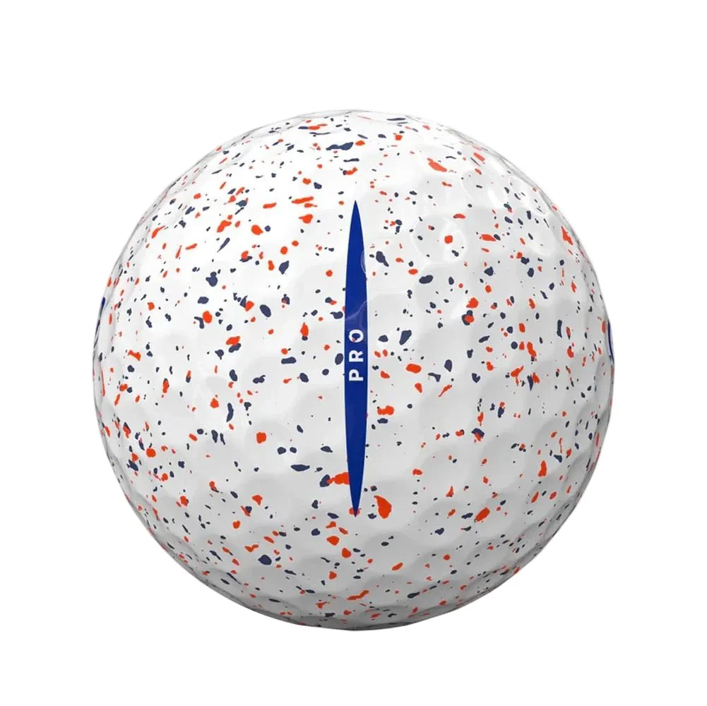 Vice Golf Pro Golf Balls - Drip Red/Blue - Image 5