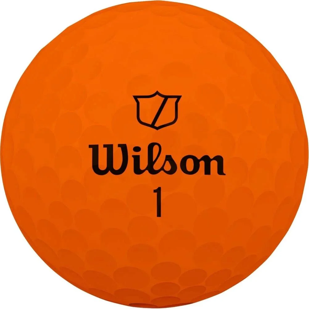 Wilson Duo Soft Golf Balls - Orange - Image 2