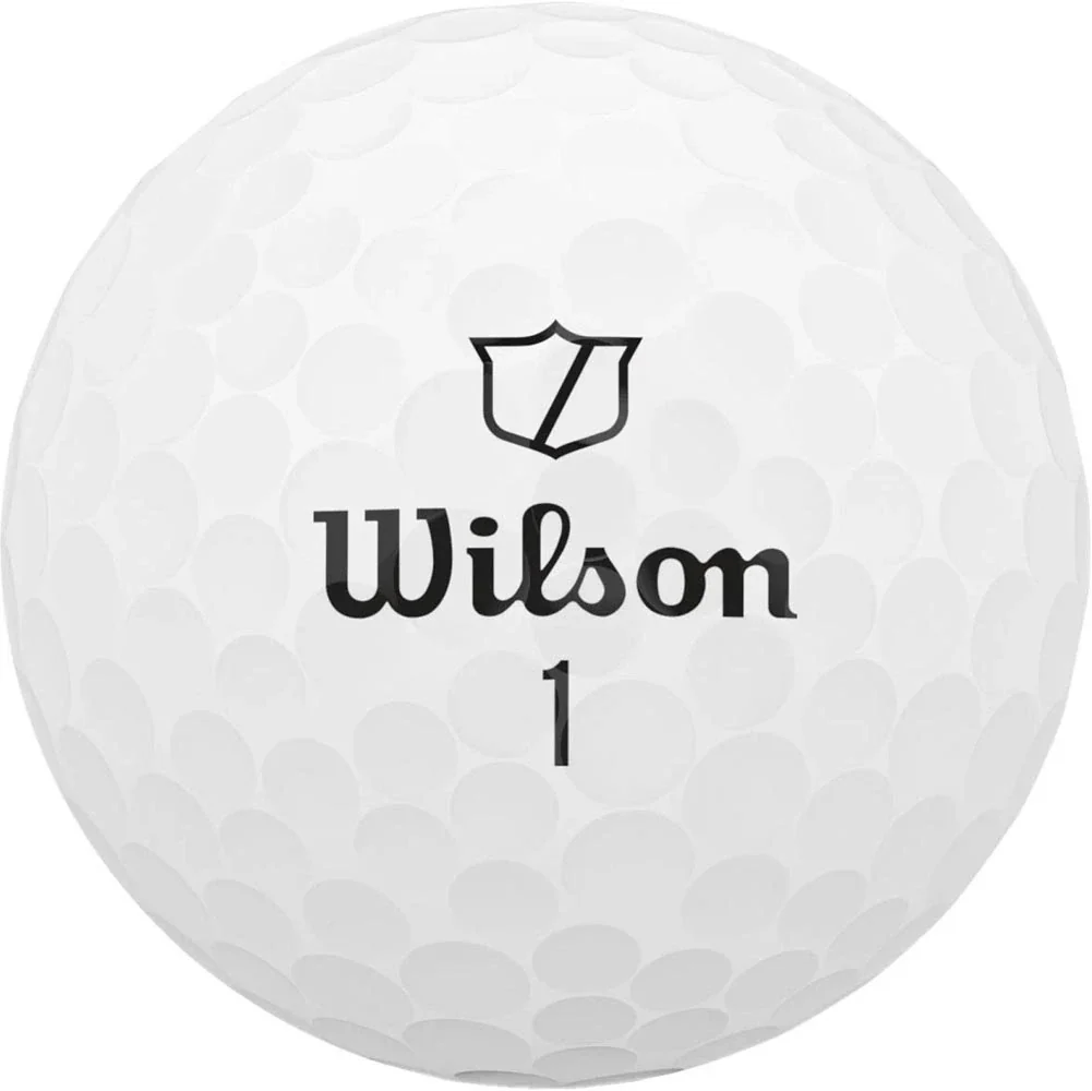Wilson Duo Soft TRK360 Golf Balls - White/Red - Image 3