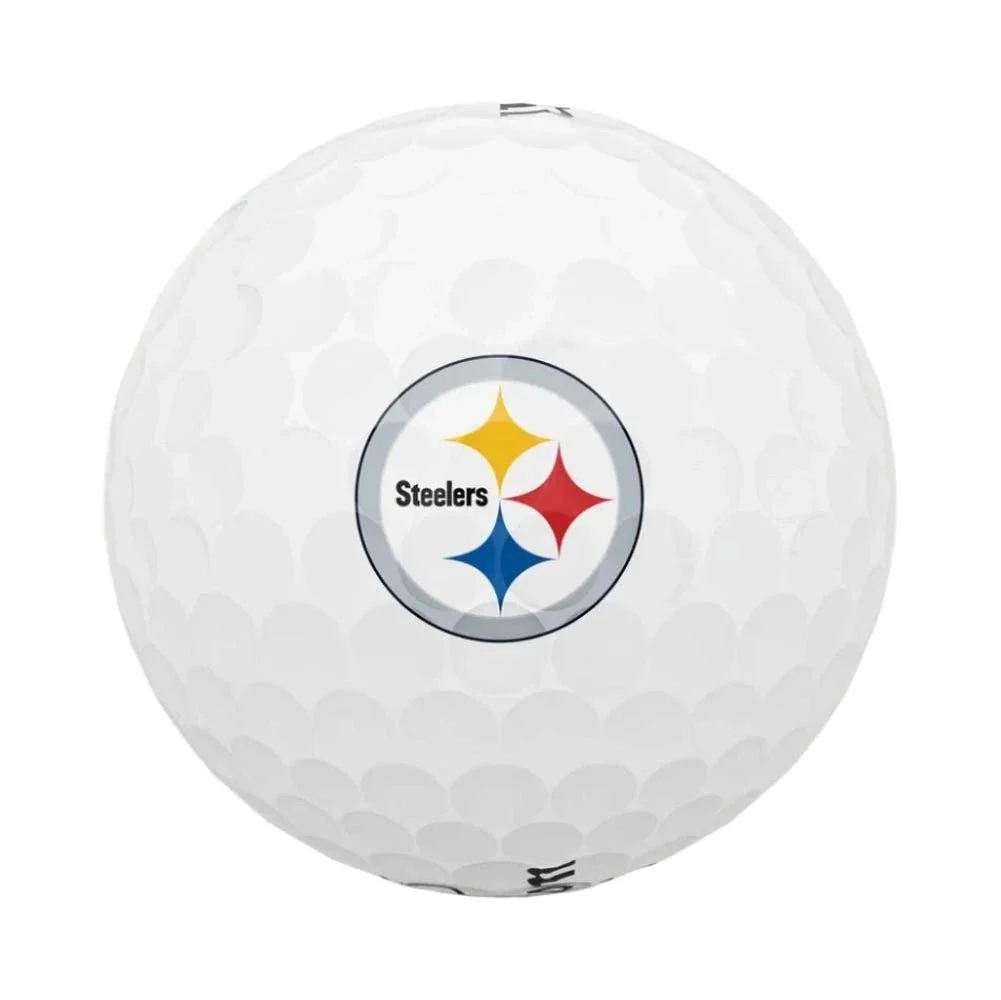 Wilson NFL Duo Soft Golf Balls - Pittsburgh Steelers - Image 2