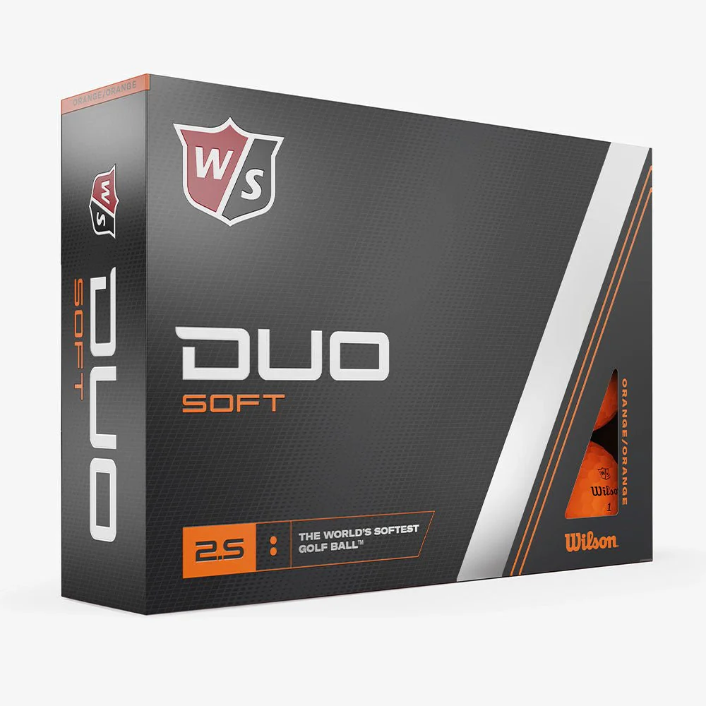 Wilson Duo Soft Golf Balls - Orange - 2023 - Prior Generation - Image 3