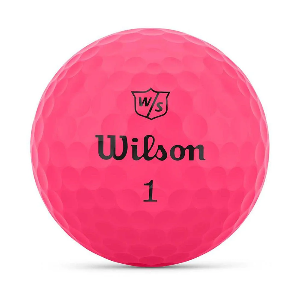 Wilson Duo Soft Golf Balls - Pink - 2023 - Prior Generation - Image 2
