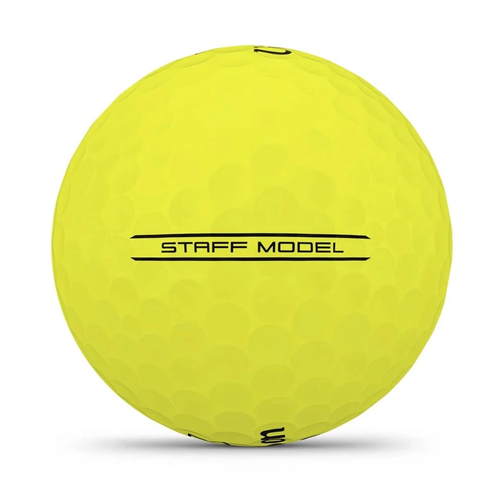 Wilson Staff Model Golf Balls - Yellow - Image 3