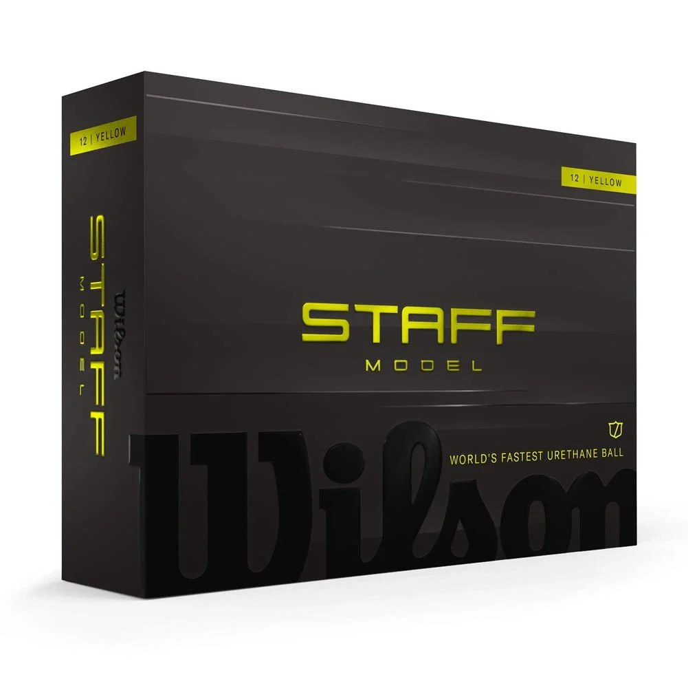 Wilson Staff Model Golf Balls - Yellow - Image 4