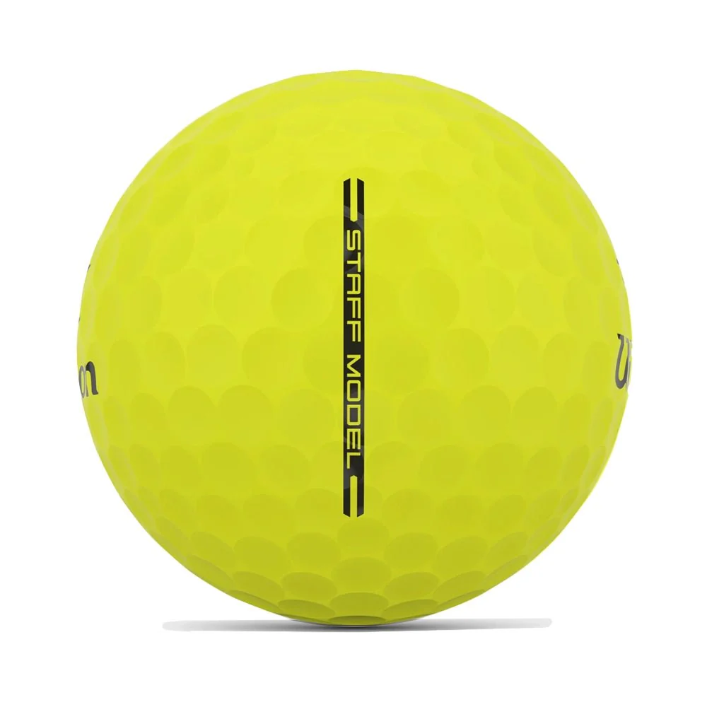 Wilson Staff Model Golf Balls -  Yellow - 2024 - Image 3