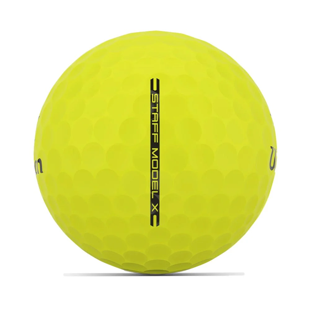 Wilson Staff Model X Golf Balls - Yellow - 2024 - Image 3