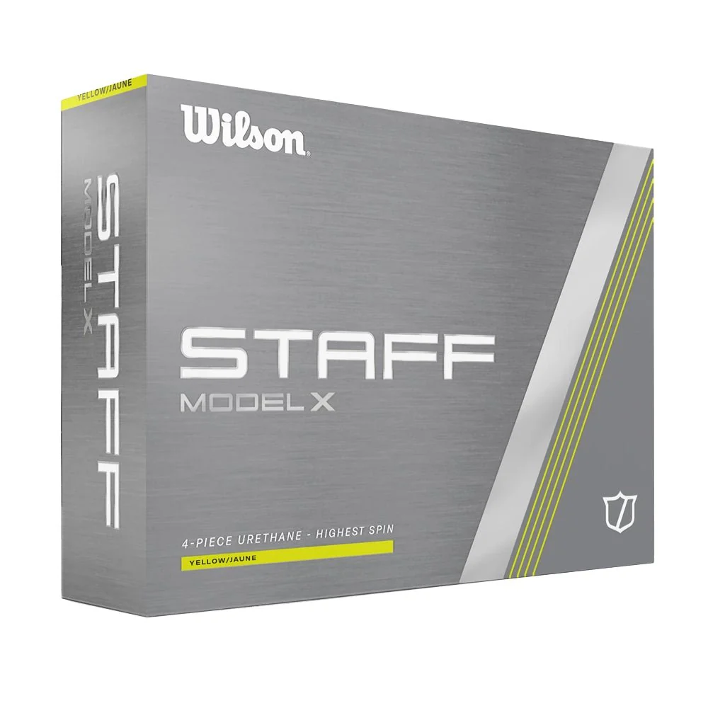 Wilson Staff Model X Golf Balls - Yellow - 2024 - Image 4