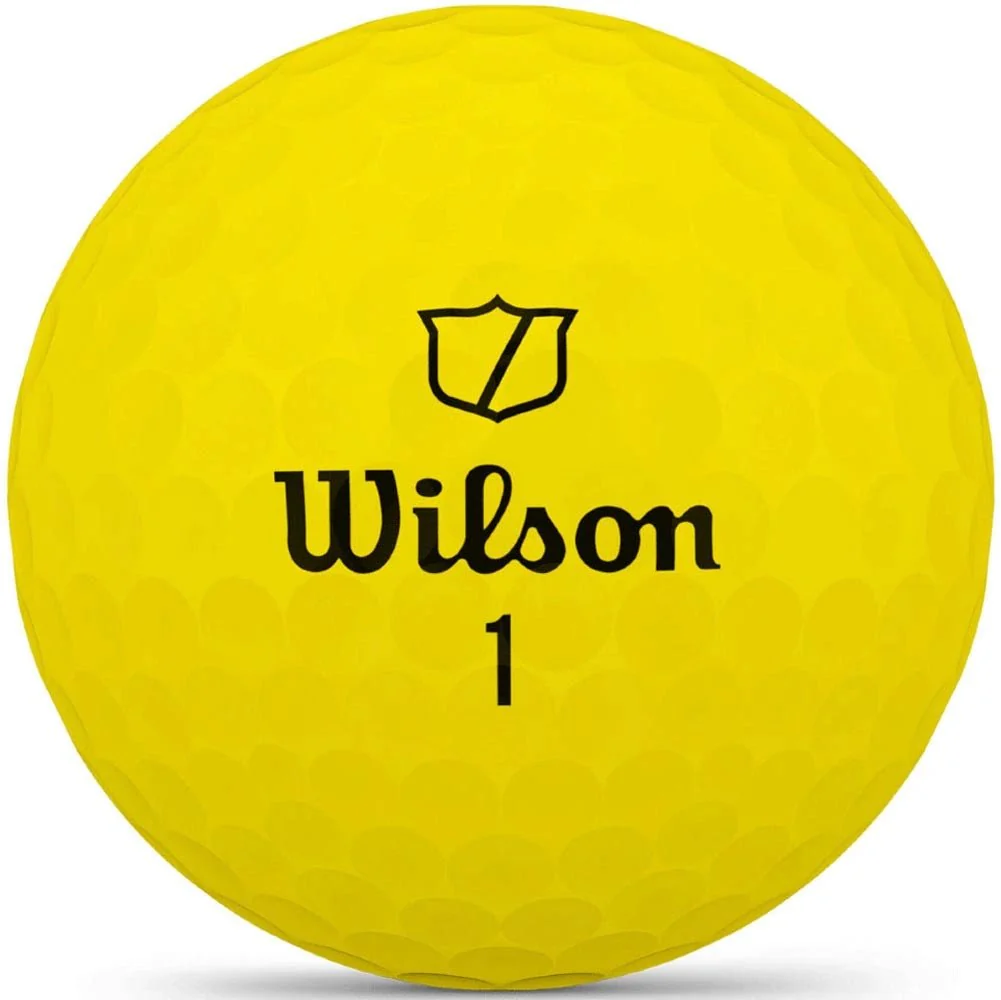 Wilson Traid Golf Balls - Yellow - Image 2