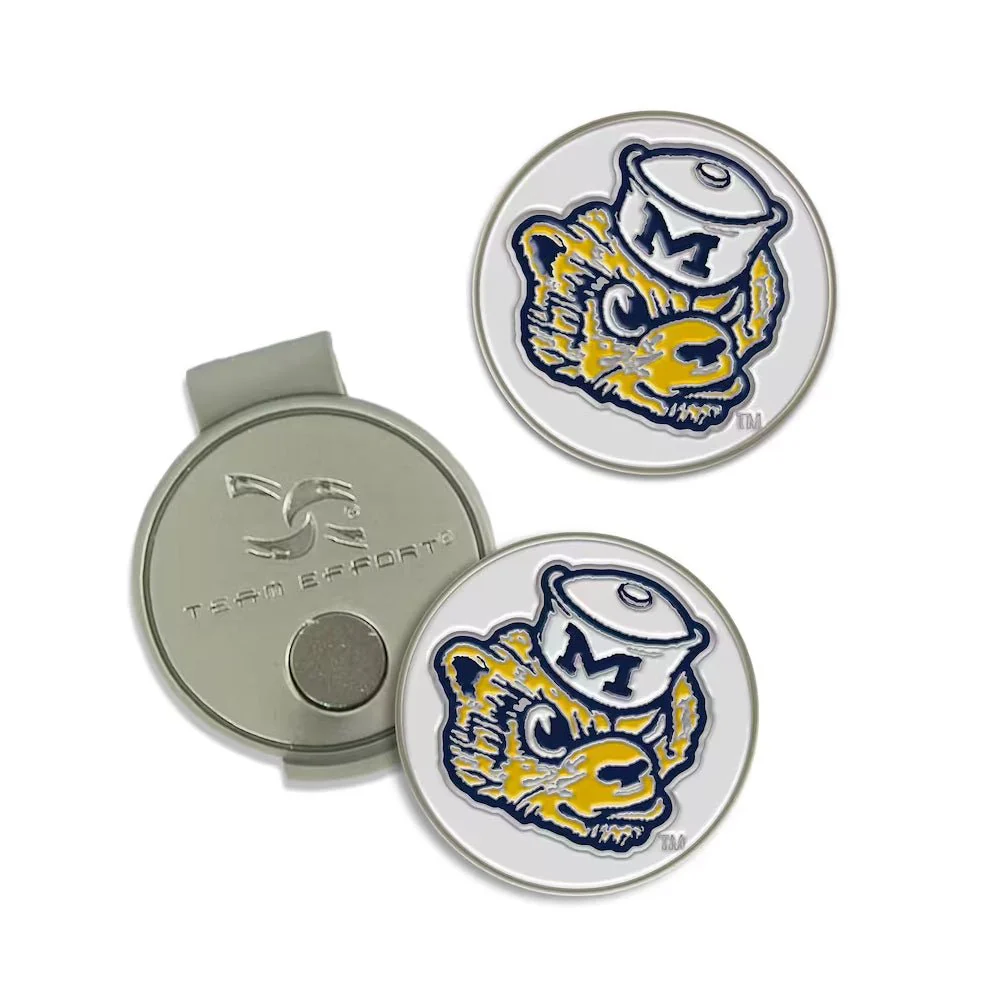 WinCraft NCAA Michigan Wolverines Hat Clip and Ball Markers