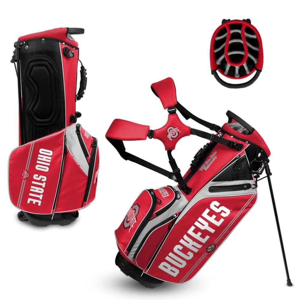 WinCraft NCAA Ohio State University Caddie Carry Hybrid Bag
