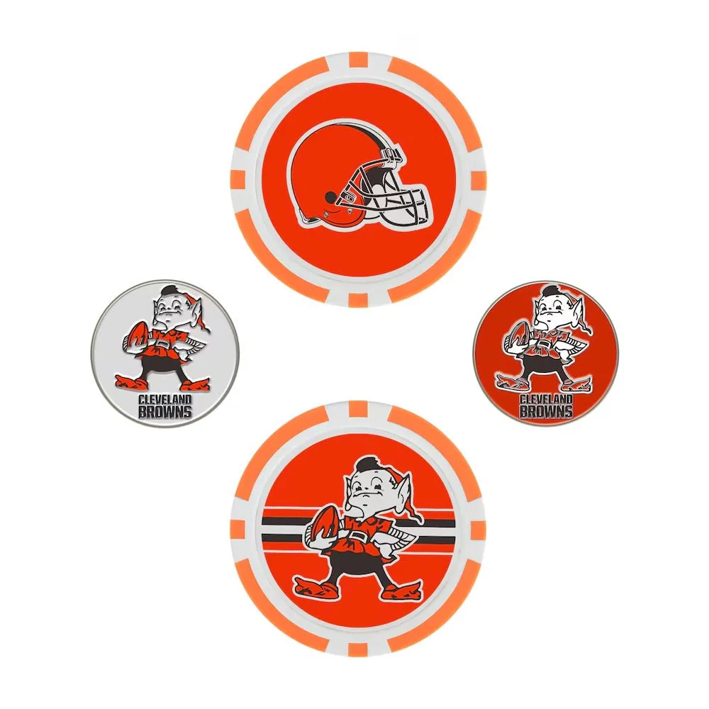 WinCraft NFL Cleveland Browns Ball Marker Set