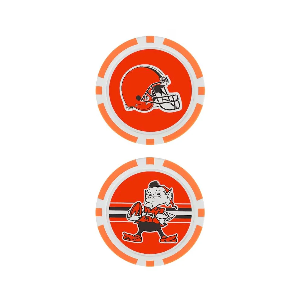 WinCraft NFL Cleveland Browns Ball Marker Set - Image 2