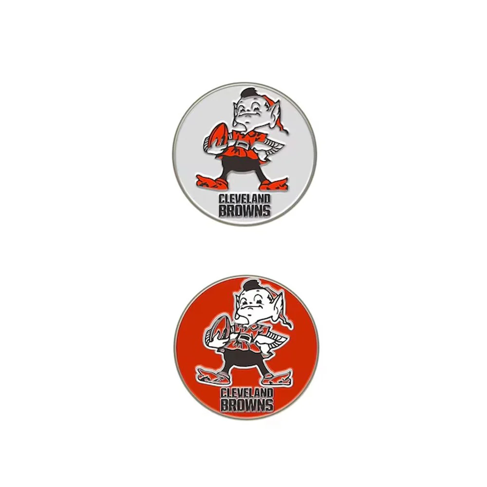 WinCraft NFL Cleveland Browns Ball Marker Set - Image 3