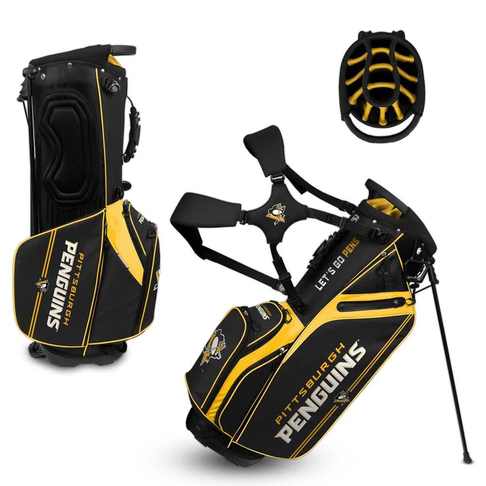 WinCraft NHL Caddie Carry Hybrid Bag - Pittsburgh Penguins
